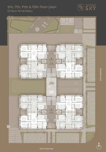 Project Image of 1458 Sq.ft 3 BHK Apartment / Flat for sale in Sargasan for Rs. 8500000