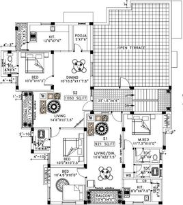 Project Image of 874.0 - 1284.0 Sq.ft 2 BHK Apartment for buy in MC Sujithra Enclave