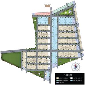 Project Image of 1200.0 - 2400.0 Sq.ft Residential Plot Plot for buy in Svamitva Vijay Nagar