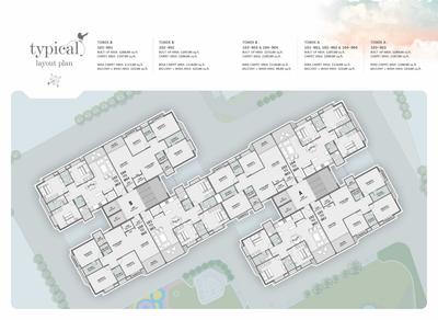Project Image of 1250.0 - 2500.0 Sq.ft 3 BHK Apartment for buy in Dhanani Towers