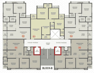 Project Image of 0.0 - 976.5 Sq.ft 3 BHK Apartment for buy in Rehbar Baagban