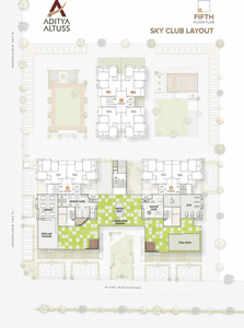 Project Image of 962.83 - 968.0 Sq.ft 3 BHK Apartment for buy in Ridham Aditya Altuss