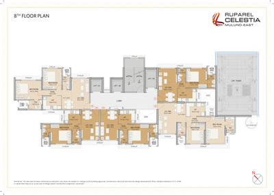 Project Image of 414.41 - 828.0 Sq.ft 1 BHK Apartment for buy in Ruparel Celestia