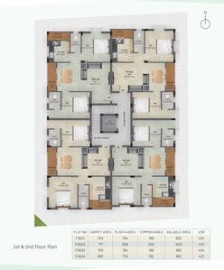 Project Image of 962.0 - 1056.0 Sq.ft 2 BHK Apartment for buy in Green Jazcl