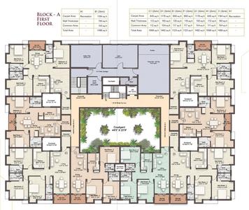 Project Image of 1016.0 - 1488.0 Sq.ft 2 BHK Apartment for buy in Rajarathnam Eden Crest