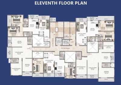 Project Image of 672.64 - 886.3 Sq.ft 2 BHK Apartment for buy in Shree Saraswati Coral