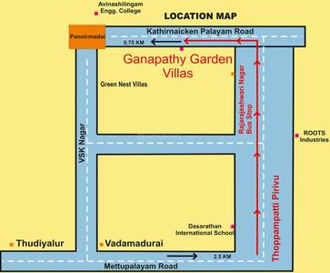 Project Image of 1200.0 - 2150.0 Sq.ft 2 BHK Villa for buy in Green Nest Ganapathy Garden Villas