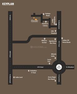 Project Image of 963.0 - 1005.0 Sq.ft 2 BHK Apartment for buy in Sri Bhagya Rathis Luxury