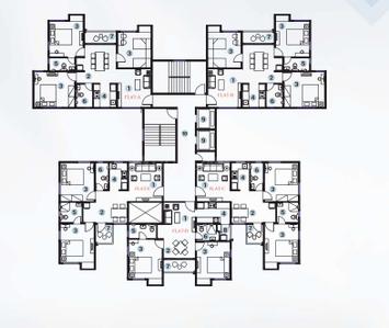 Project Image of 890.0 - 1370.0 Sq.ft 2 BHK Apartment for buy in DTC Southern Heights Phase 2