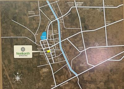 Project Image of 575.33 - 660.0 Sq.ft 2 BHK Apartment for buy in Jalaram Neelkanth Greens