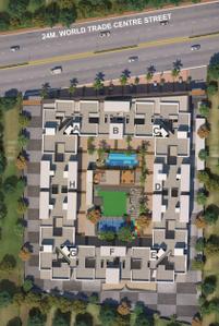 Project Image of 400.74 - 566.83 Sq.ft 1 BHK Apartment for buy in Roshan Milestone Wing F