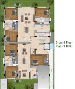 Project Image of 1938.0 - 3134.3 Sq.ft 3 BHK Apartment for buy in Bel Air