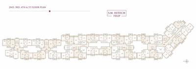 Project Image of 365.11 - 463.28 Sq.ft 1 BHK Apartment for buy in S M Hitech Tulip