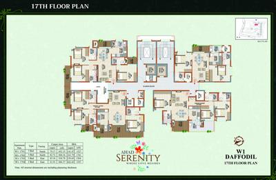 Project Image of 938.0 - 1453.0 Sq.ft 2 BHK Apartment for buy in Ahad Serenity