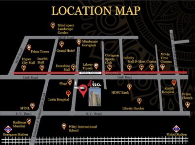 Project Image of 740.0 - 934.0 Sq.ft 2 BHK Apartment for buy in Romell Diva Phase II And III