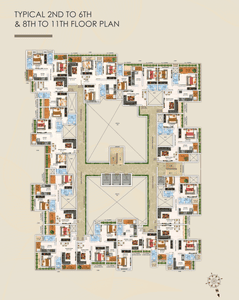 Project Image of 1100.0 - 1500.0 Sq.ft 2 BHK Apartment for buy in Nanik Ashtavinayak Bhakti 4