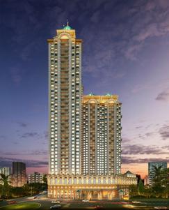 Project Image of 988.88 - 1076.07 Sq.ft 3 BHK Apartment for buy in Tharwani Majestic Towers Phase Il