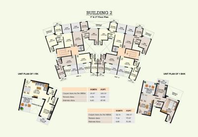 Project Image of 330.88 - 474.9 Sq.ft 1 RK Apartment for buy in Shikara Greens Phase I