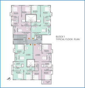 Project Image of 825.0 - 1290.0 Sq.ft 2 BHK Apartment for buy in Skyline Homes