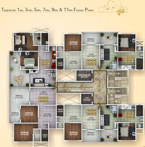 Project Image of 283.0 - 372.0 Sq.ft 1 RK Apartment for buy in Classic Exotica B