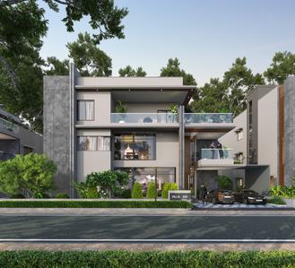 Project Image of 4259.0 - 7773.0 Sq.ft 4 BHK Villa for buy in Vaishnaoi Southwoods Villas