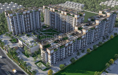 Project Image of 980.05 - 1731.05 Sq.ft 3 BHK Apartment for buy in Manglam Garden City Phase II