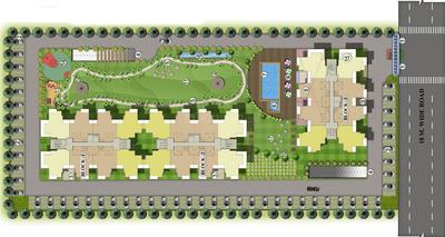 Project Image of 630.0 - 736.0 Sq.ft 2 BHK Apartment for buy in Skyline Grandprix Apartments