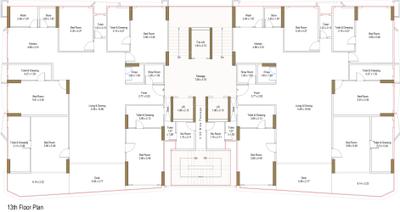 Project Image of 2316.0 - 3111.0 Sq.ft 4 BHK Apartment for buy in Avadh Bertina
