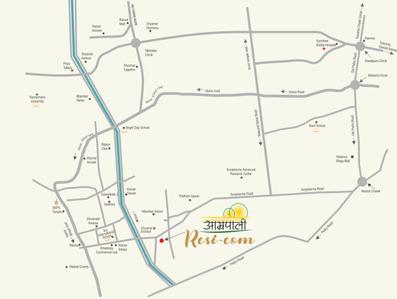 Project Image of 752.0 - 1375.0 Sq.ft 2 BHK Apartment for buy in Aamrapali Resicom