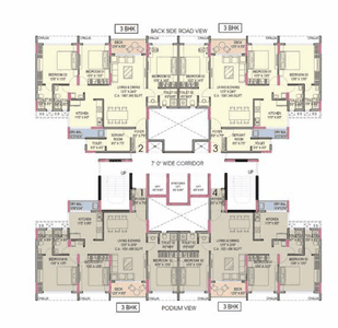 Project Image of 856.0 - 2981.0 Sq.ft 2 BHK Apartment for buy in Palm Amore