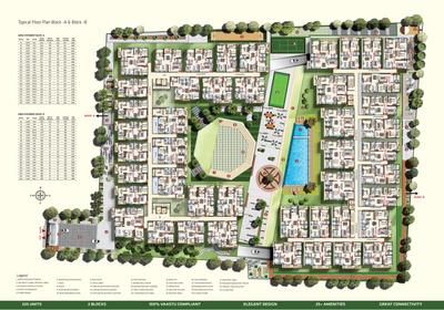 Project Image of 980.0 - 1860.0 Sq.ft 2 BHK Apartment for buy in Prithvi Desire Tree
