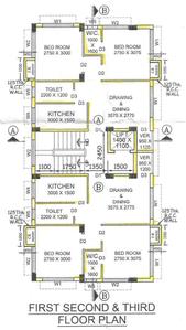 Project Image of 424.22 - 446.92 Sq.ft 2 BHK Apartment for buy in Sarkar Kiran