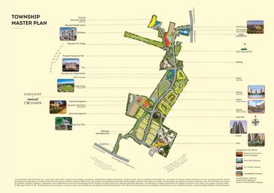 Project Image of 1243.23 - 1530.0 Sq.ft 3 BHK Apartment for buy in Fairmont At Brigade Orchards