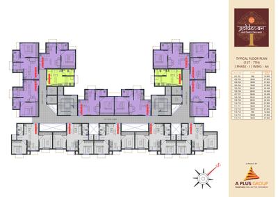 Project Image of 168.0 - 342.0 Sq.ft 1 RK Apartment for buy in A Plus Golden Van Wing A1 To A5