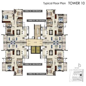 Project Image of 490.0 - 2983.0 Sq.ft 1 BHK Apartment for buy in Sattva Anugraha