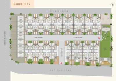 Project Image of 211.4 - 1039.9 Sq.ft 3 BHK Row House for buy in Akshar Elegance