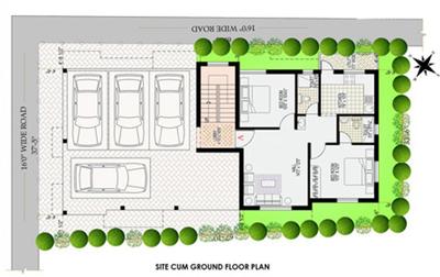 Project Image of 850.0 - 1140.0 Sq.ft 2 BHK Apartment for buy in Amaar Ultra Amaar Avenue Phase 2