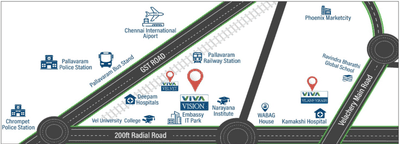 Project Image of 780.0 - 1100.0 Sq.ft 2 BHK Apartment for buy in Viva Vision