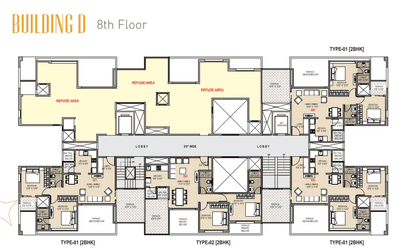 Project Image of 767.0 - 1234.0 Sq.ft 2 BHK Apartment for buy in 5 Star Royal Entrada Phase II