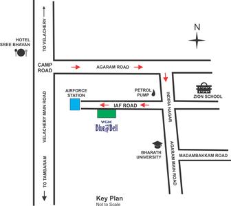 Project Image of 506.0 - 1090.0 Sq.ft 1 BHK Apartment for buy in VGK Blue Bell