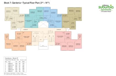 Project Image of 650.0 - 912.0 Sq.ft 2 BHK Apartment for buy in Siddha Suburbia