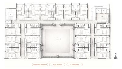 Project Image of 0.0 - 250.0 Sq.ft 1 RK Apartment for buy in LJM Element Square