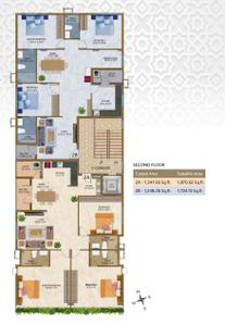 Project Image of 697.68 - 1903.44 Sq.ft 2 BHK Apartment for buy in Noor Pearl