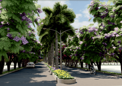 Siri Sampada Sapta Varna Internal Roads 1