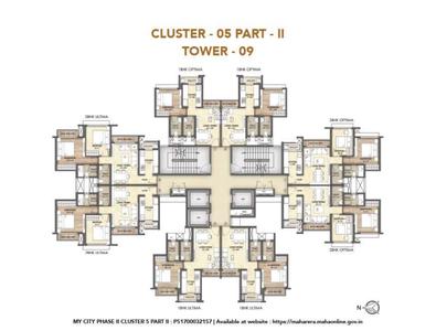Project Image of 350.26 - 570.06 Sq.ft 1 BHK Apartment for buy in Runwal My City Phase II Cluster 05 Part II