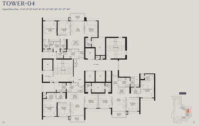 Project Image of 1126.0 - 1511.0 Sq.ft 3 BHK Apartment for buy in DLF The Westpark Phase 1