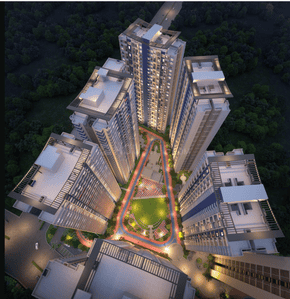 Project Image of 596.54 - 1509.21 Sq.ft 1 BHK Duplex for buy in Gera Island of Joy Project A