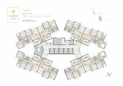 Project Image of 438.0 - 807.0 Sq.ft 1 BHK Apartment for buy in Raj Legacy Satyam A And B