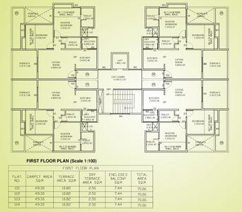 Project Image of 202.0 - 1082.0 Sq.ft 2 BHK Apartment for buy in Chamadia Plenum Park Part 2