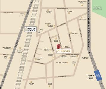 Project Image of 550 Sq.ft 1 BHK Apartment / Flat for sale in Borivali East for Rs. 13000000